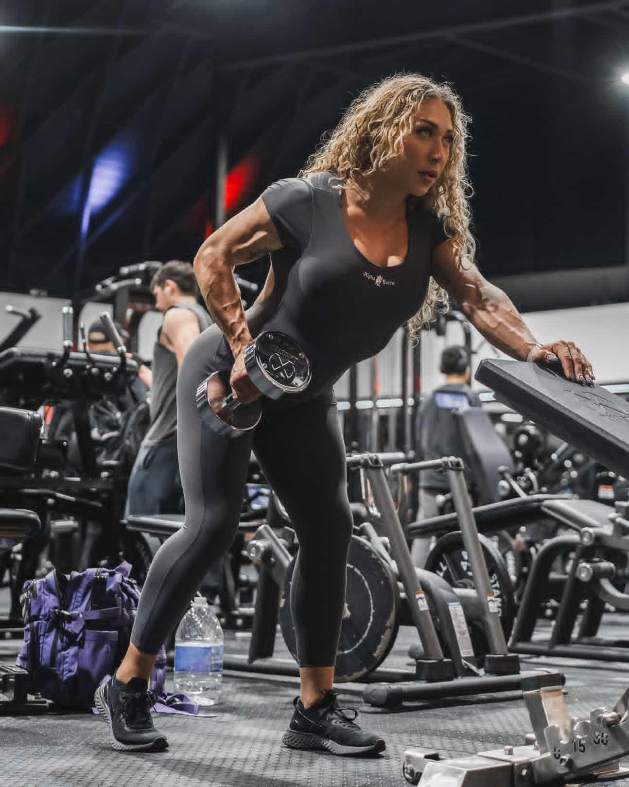 Bodysuit- Open Back/Pants – Alpha Queen Apparel