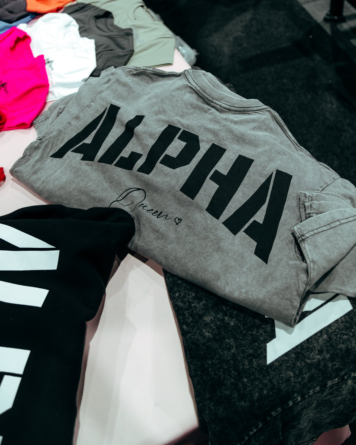 ALPHA T-Shirt Acid Wash