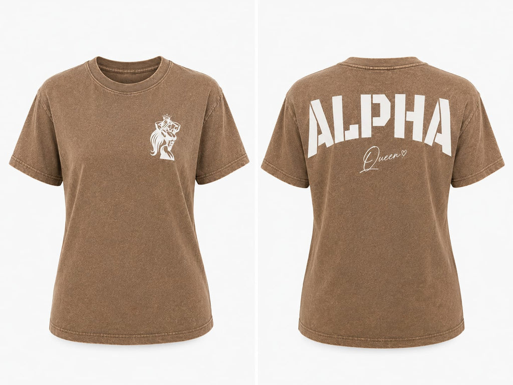 ALPHA T-Shirt Acid Wash