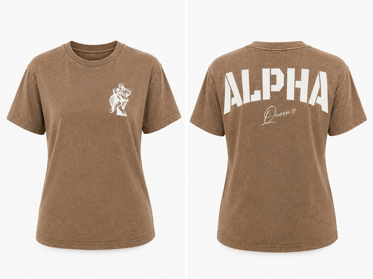 ALPHA T-Shirt Acid Wash