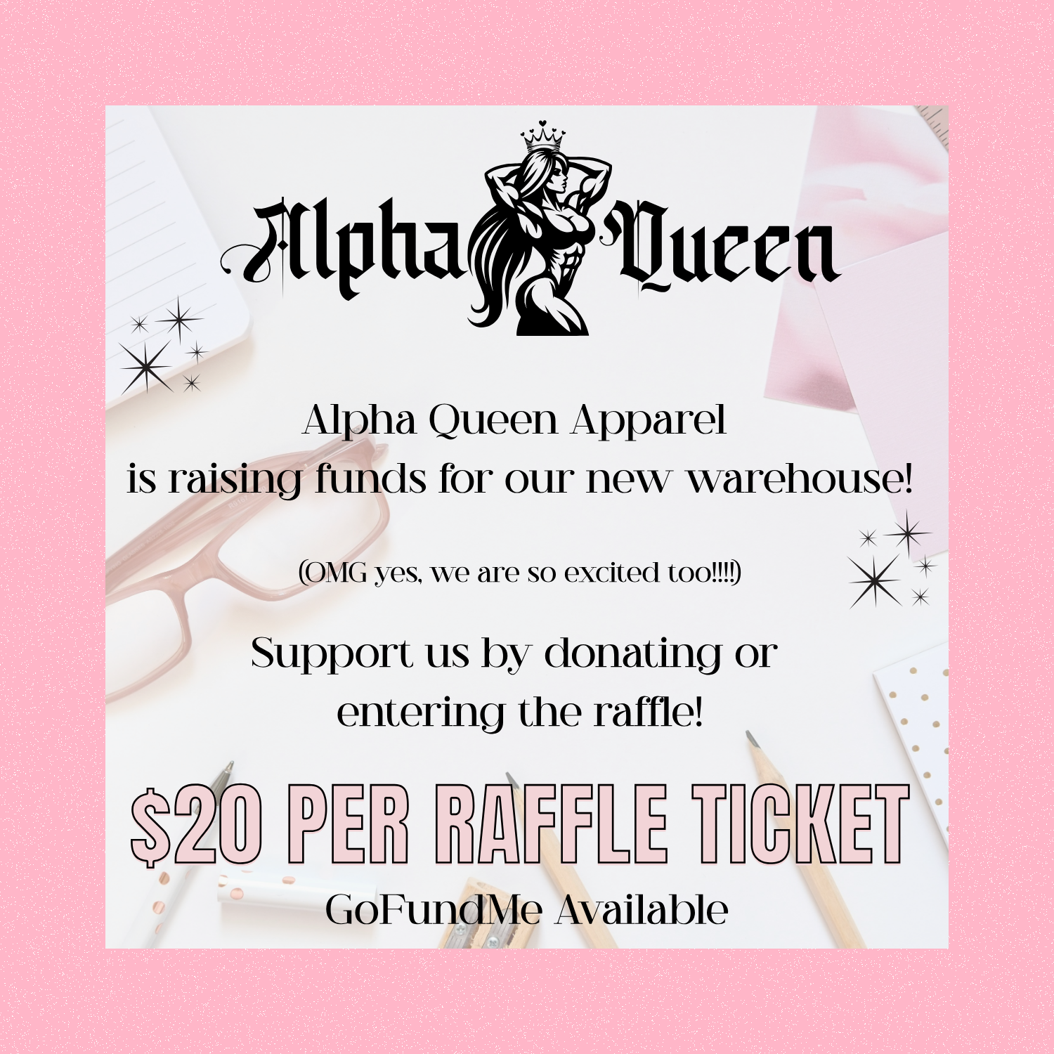 SUPPORT Alpha Queen's Warehouse Project