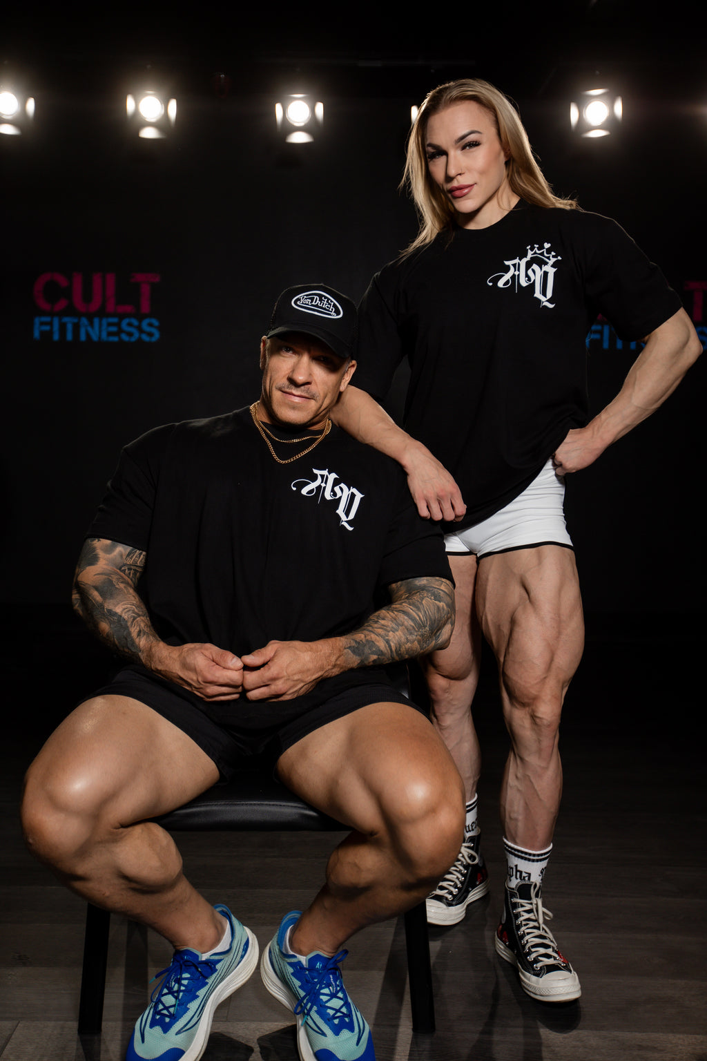 QUEEN Bodybuilding T- Shirt- "Match The Hustle"