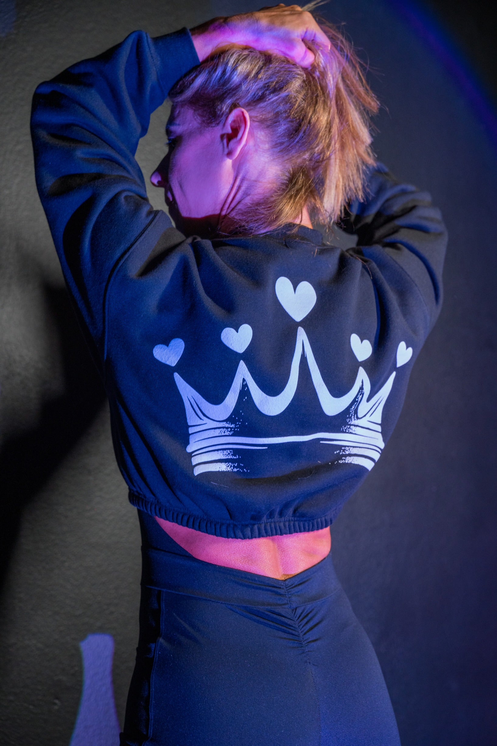 CROWN ENERGY - Crop Long Sleeve