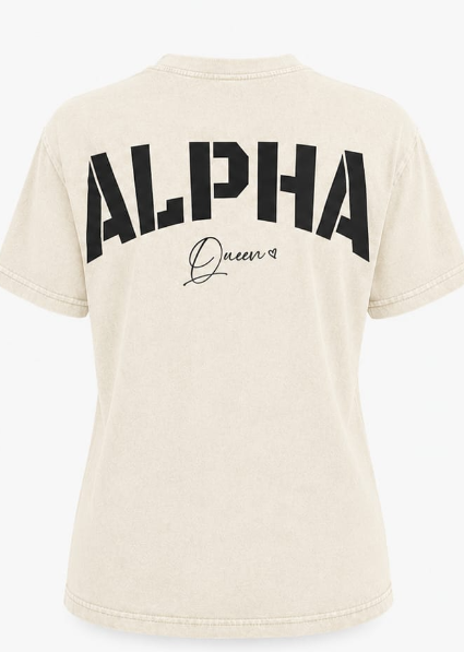 ALPHA T-Shirt Acid Wash
