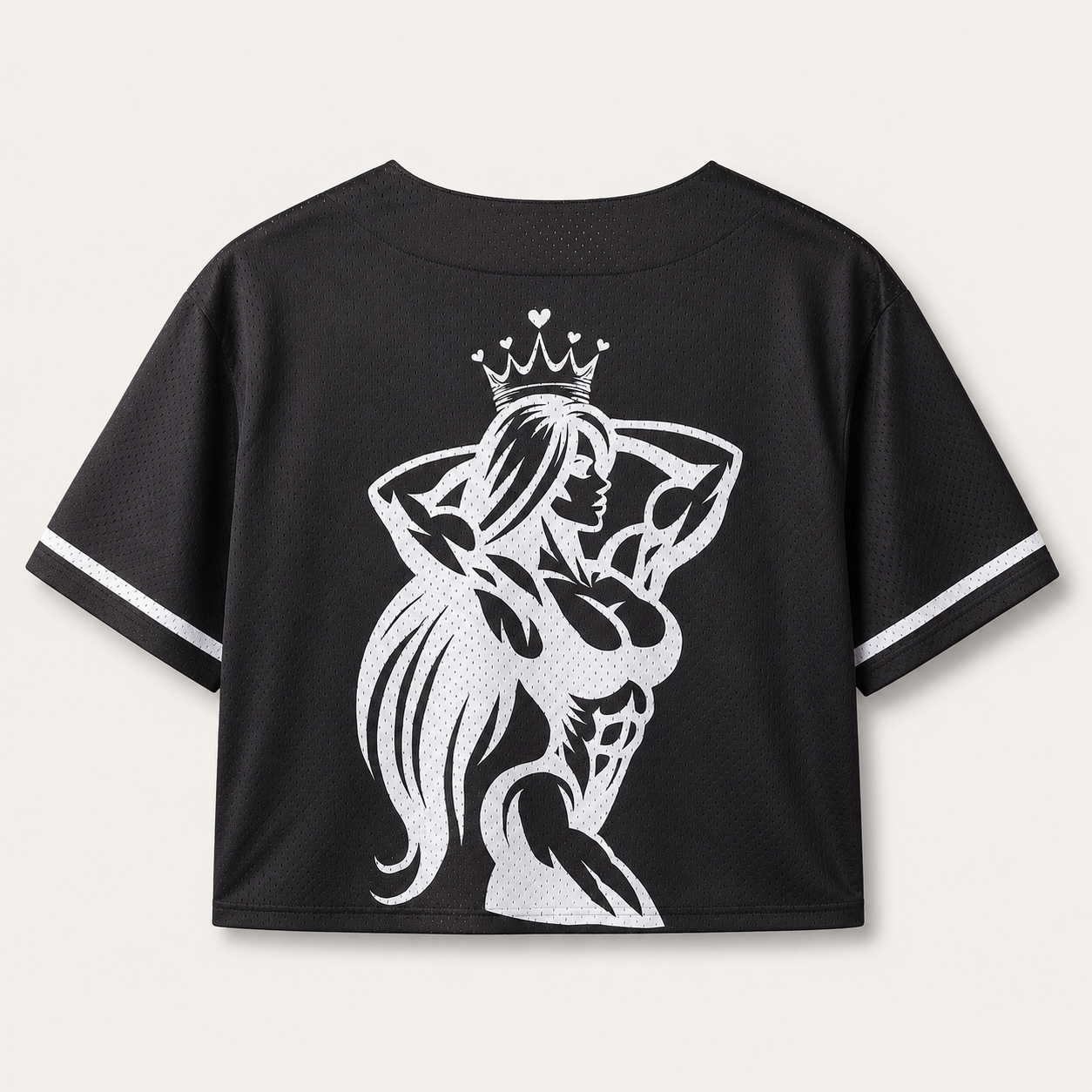 Cropped Baseball Jersey