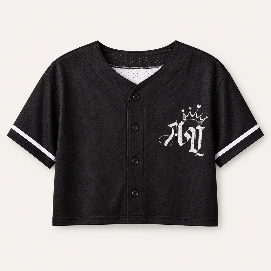 Cropped Baseball Jersey