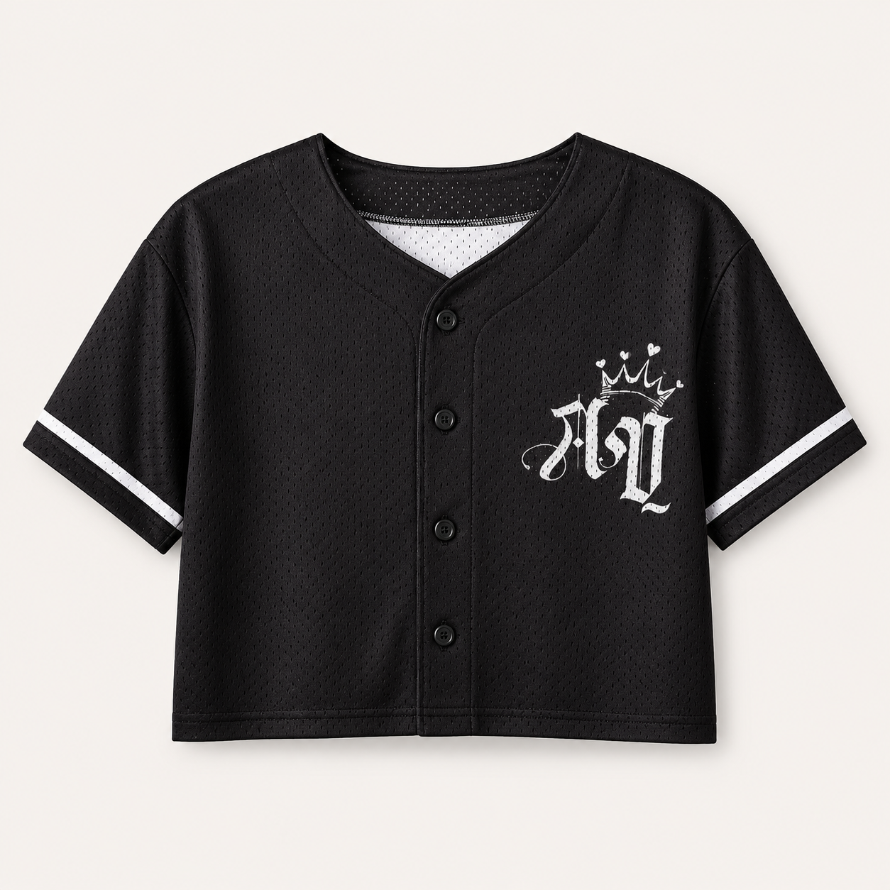 Cropped Baseball Jersey