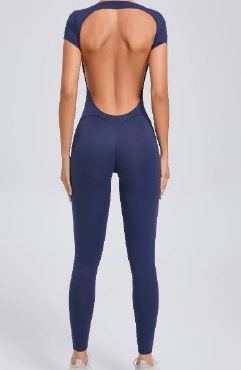 Bodysuit- Open Back/Pants – Alpha Queen Apparel