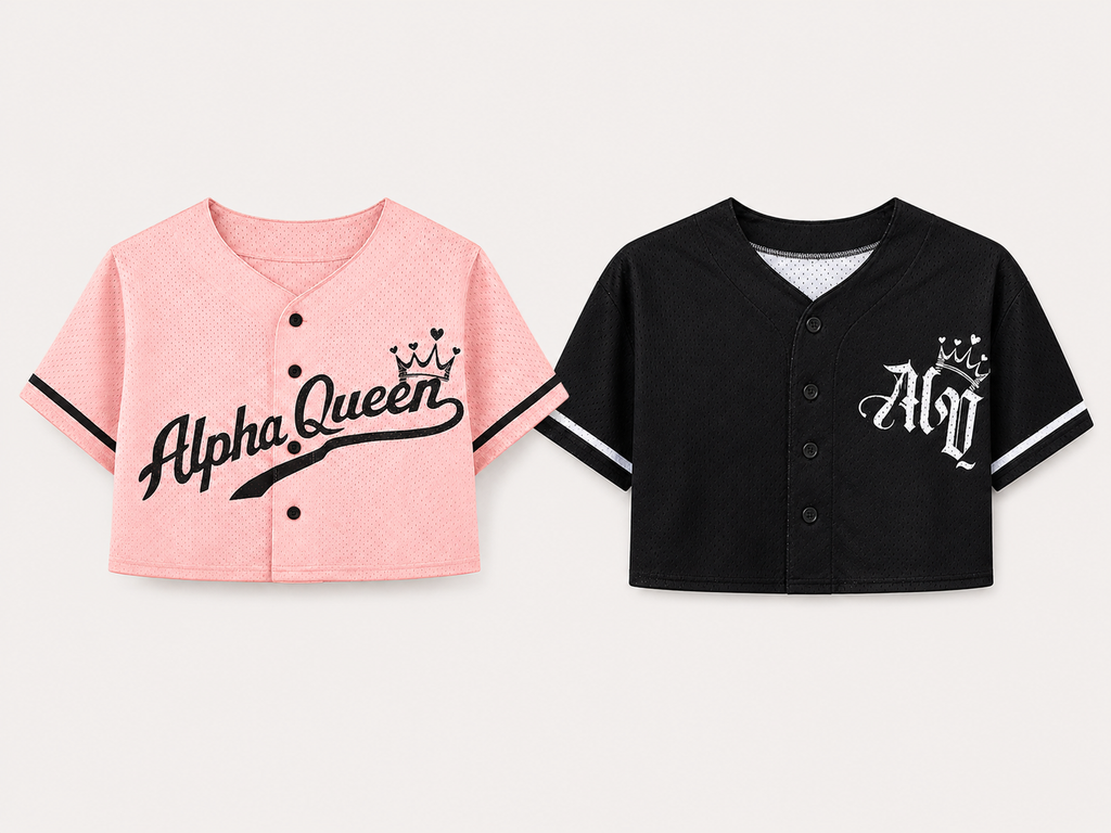 Cropped Baseball Jersey