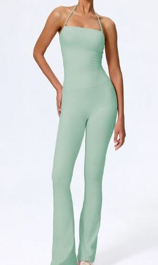 Form-Fit Halter Jumpsuit
