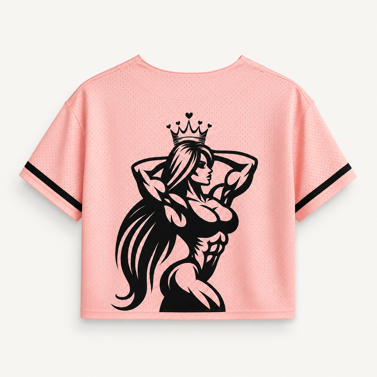 Cropped Baseball Jersey