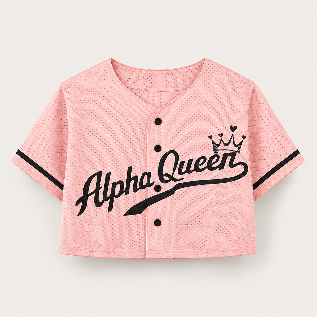 Cropped Baseball Jersey