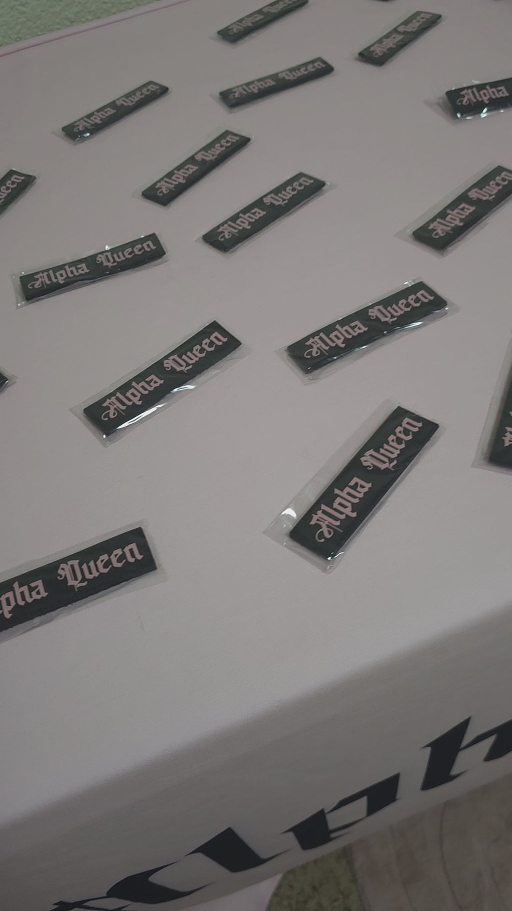 ALPHA QUEEN- Velcro Patch