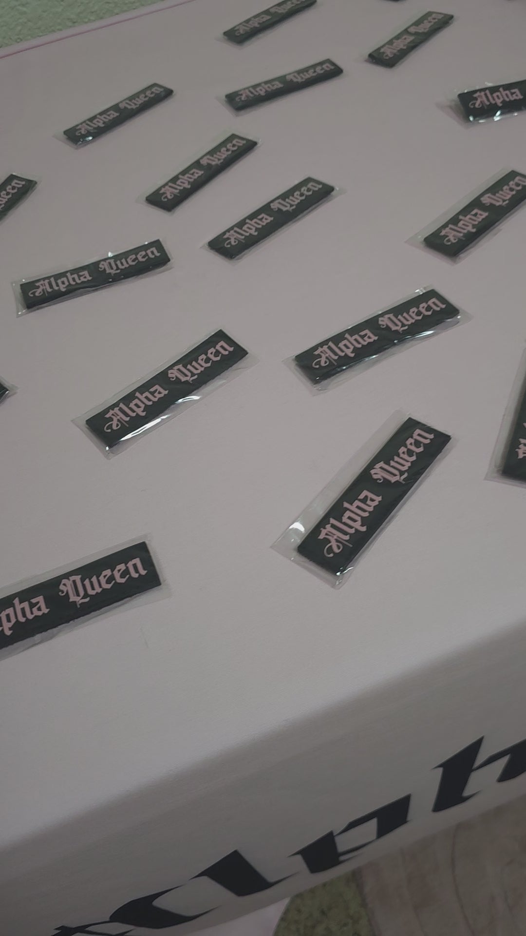 ALPHA QUEEN- Velcro Patch