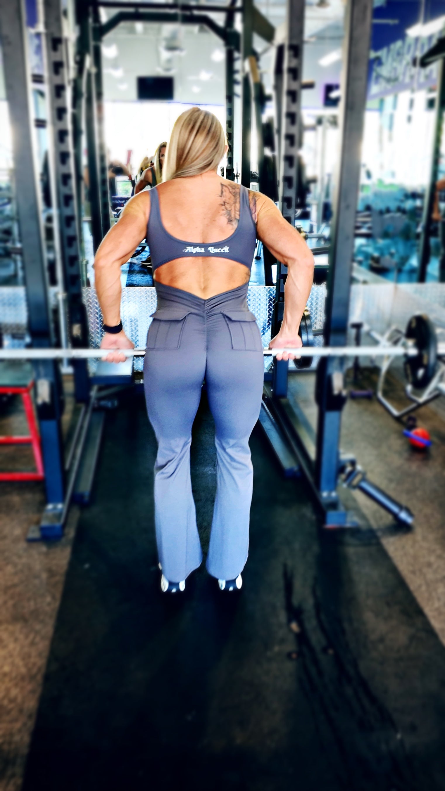 Sculpting Flared Pants Bodysuit