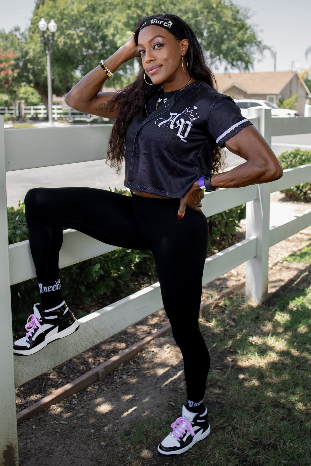 Cropped Baseball Jersey