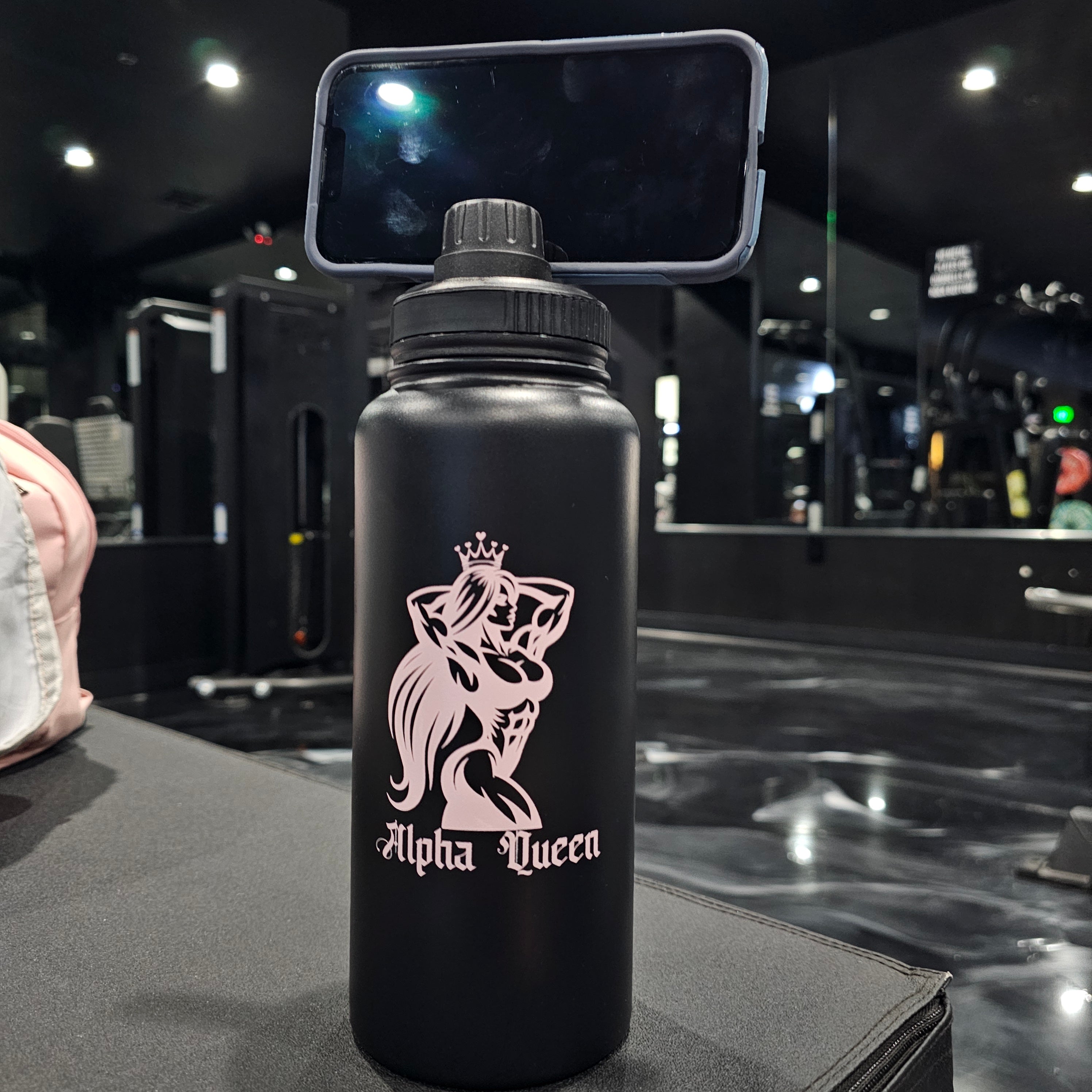 Water Bottle w/ CellPhone Magnet