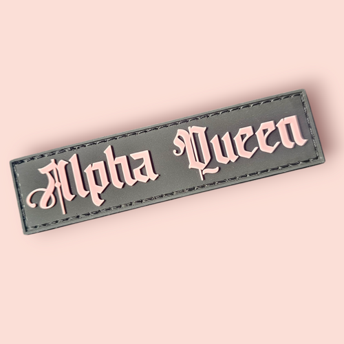 ALPHA QUEEN- Velcro Patch
