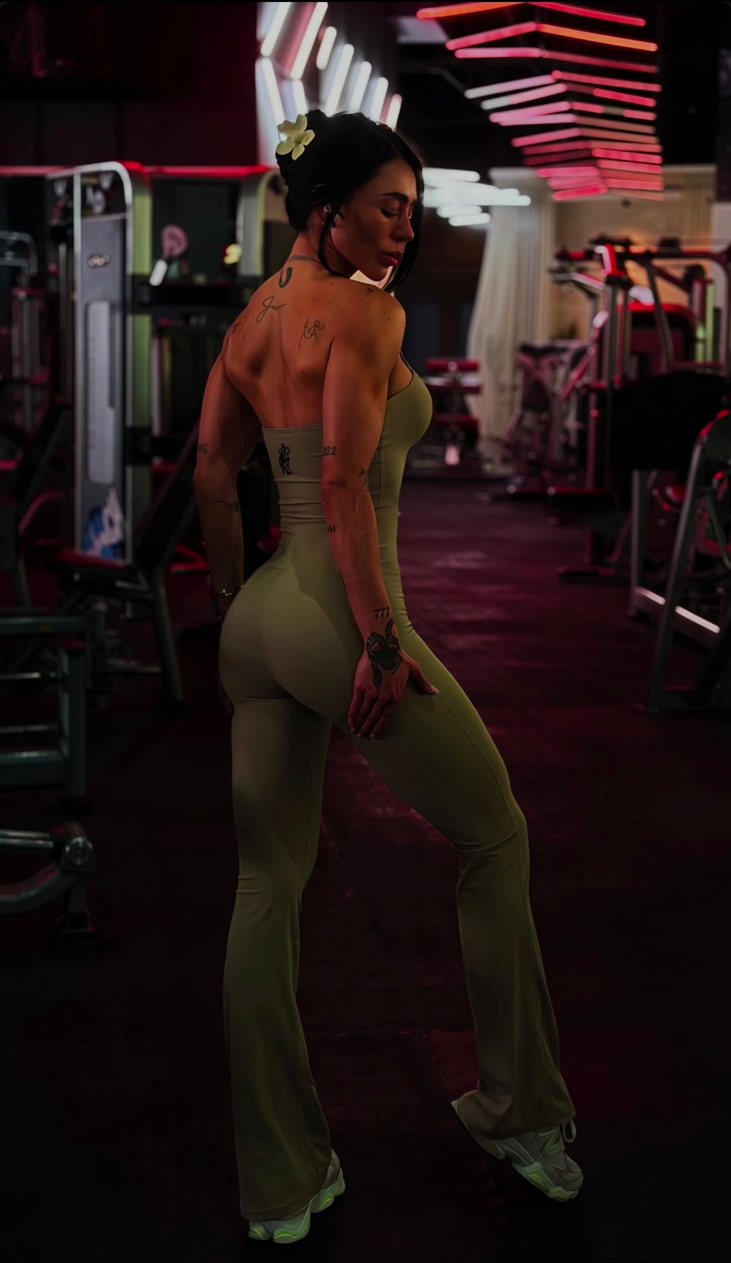 Halter Bodysuit Form Fit